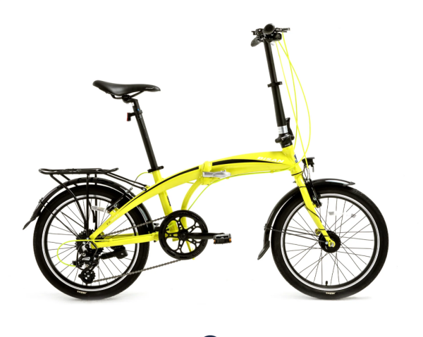 BİSAN FX 3500 ALTUS 20 JANT KATLANIR BİSİKLET SARI-SİYAH