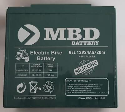 6-DZM-20 AKÜ DİK 12/24 AMPER