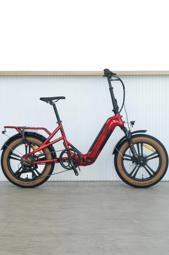 KRON LOOP COASTER 20 KOLON JANT KATLANIR E-BIKE KIRMIZI