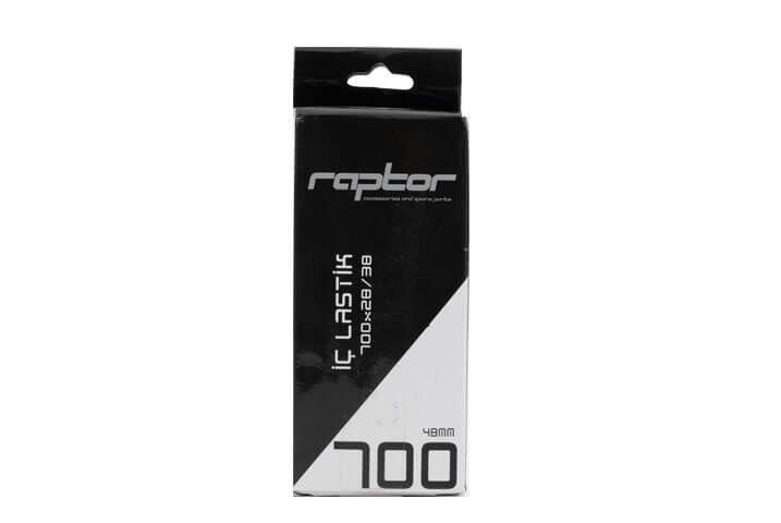 BİSİKLET LASTİK RAPTOR - İç Lastik - 700 x 28/38v AV48 - Siyah