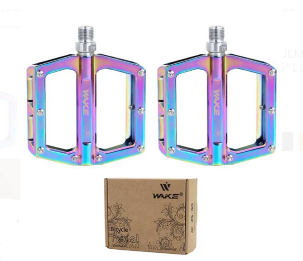 WAKE ALUMİNYUM RULMANLI OILSLICK PLATFORM PEDAL 135*110*55mm