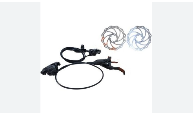 HİDROLİK FREN SETİ ÖN - ARKA [ROTOR 160-KABLO 80-140 cm] RECTUS