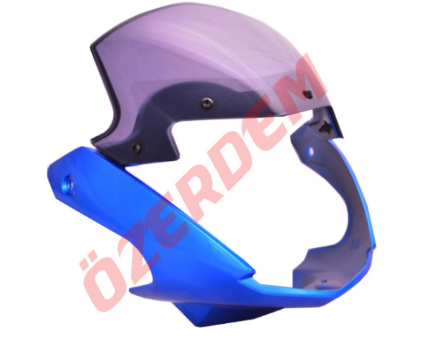 YAMAHA YBR K 2010 FAR MUHAFAZA SİPERLİK MAVİ