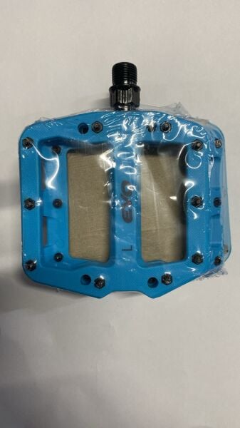 EVO BİSİKLET PEDALI RULMANLI ÇİVİLİ PLATFORM MODEL MAVİ