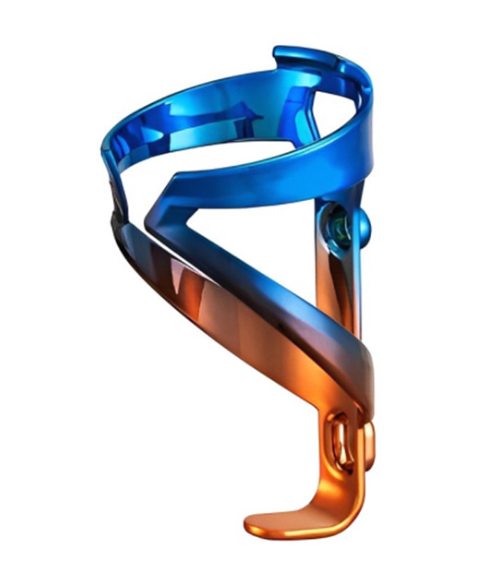 BRIVIGA - Mavi-Bronz İki Renk PC Bisiklet Şişe Kafesi (150x80mm, 33g)