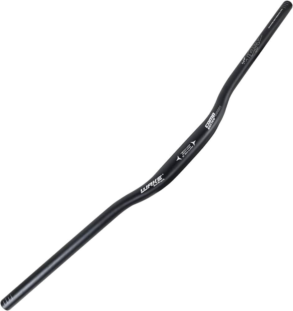 Wake Aluminyum Renkli Gidon SİYAH  780mm 31,8mm MTB Low Rise