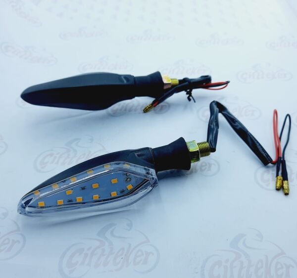 MOTOSİKLET SİNYAL LEDLİ 52828 TİP 15 LED