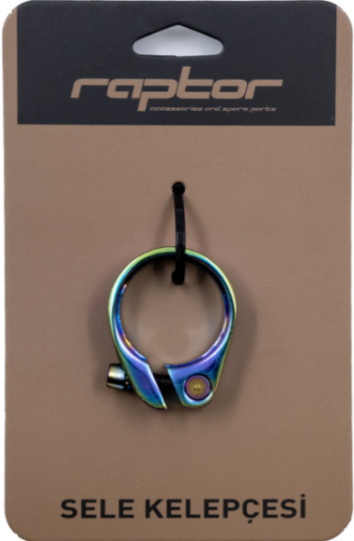 RAPTOR - YX-115 - Sele Kelepçesi 31,8 - Oil Slick
