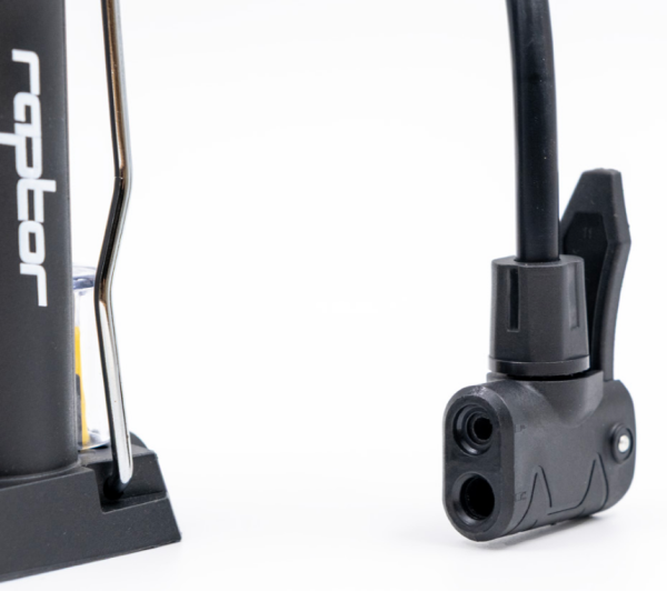 RAPTOR - M34B-01 Dikey BİSİKLET-MOTOSİKLET Ayak Pompası Analog Göstergeli