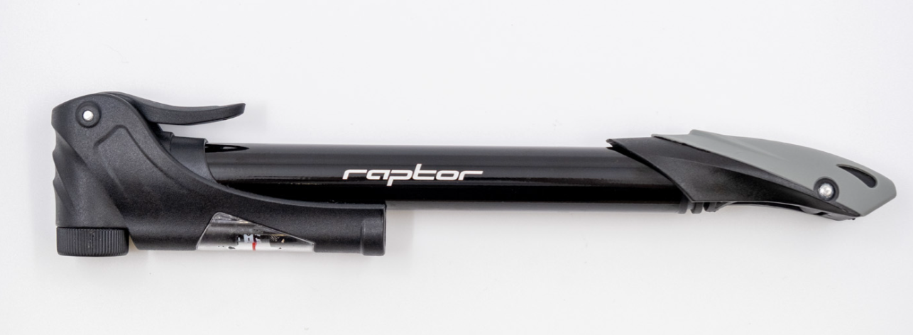 RAPTOR - M21B-02 Göstergeli Mini Bisiklet El Pompası Avuç İçi Destekli