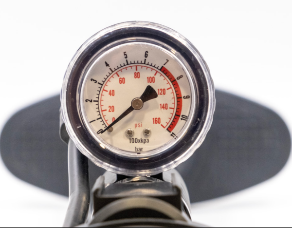 RAPTOR - ZF-809C Analog Göstergeli Standart Ayaklı Pompa - Black