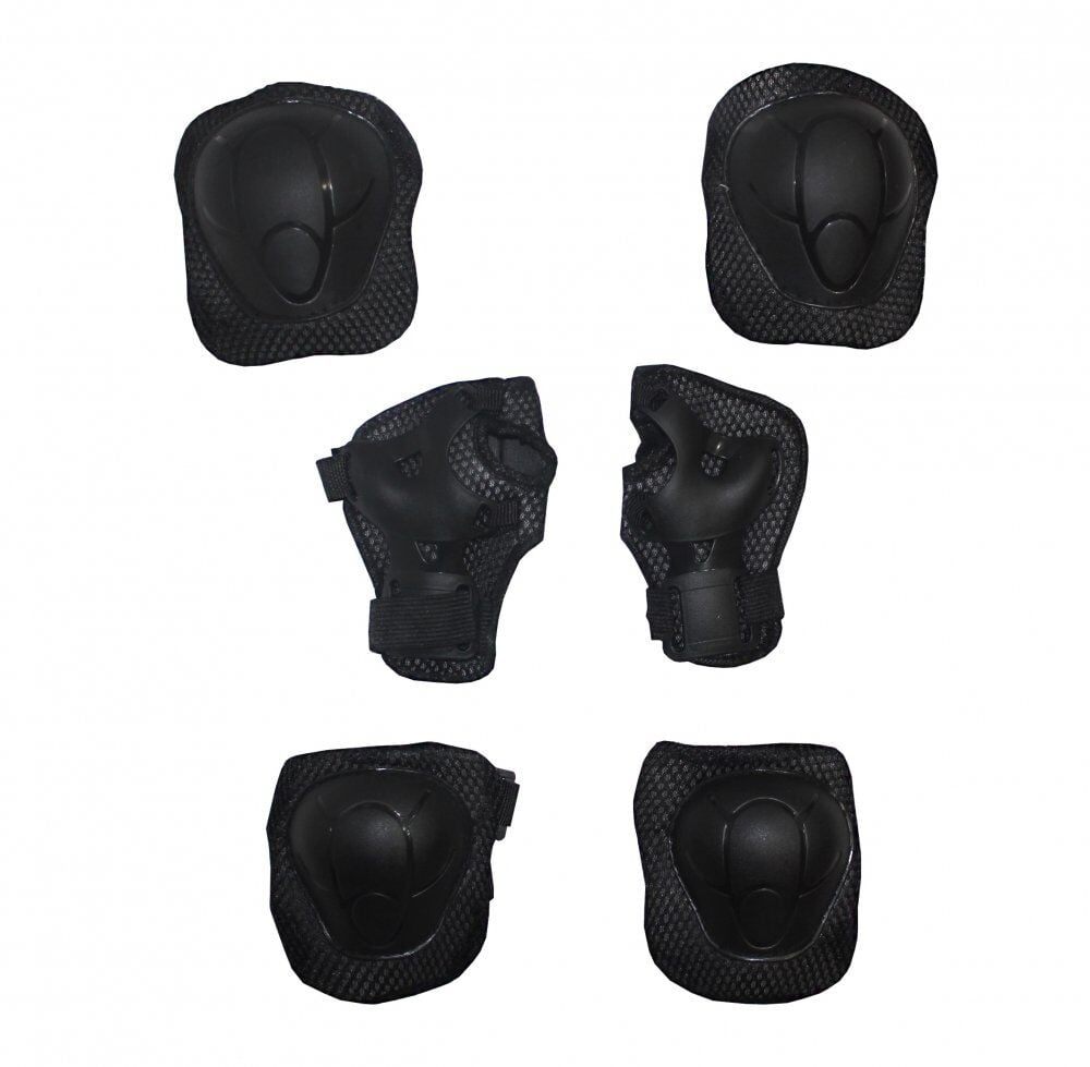 XBYC 961 ÇOCUK DİZLİK SETİ SİYAH