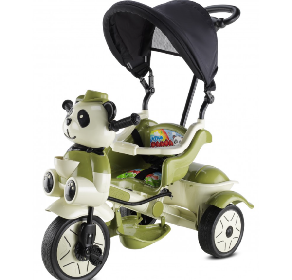 LITTLE PANDA ÜÇ TEKER İTMELİ YEŞİL BİSİKLET