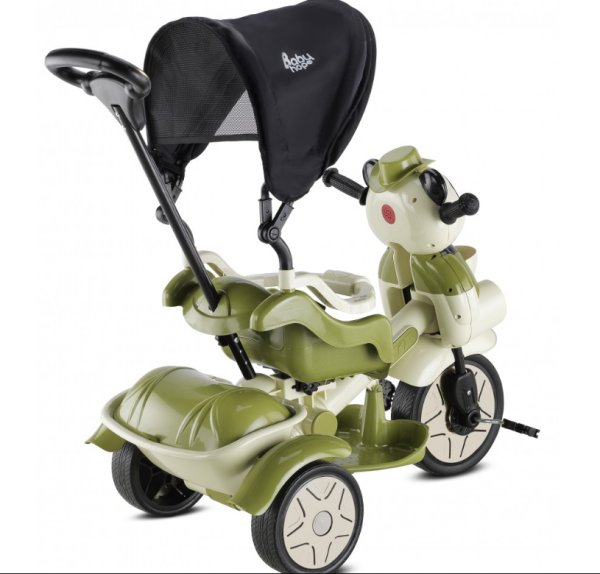 LITTLE PANDA ÜÇ TEKER İTMELİ YEŞİL BİSİKLET