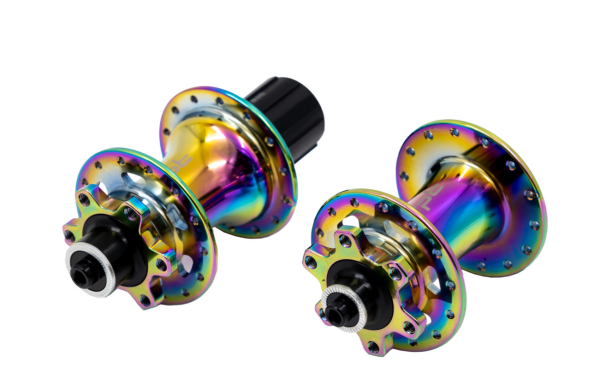 RAPTOR - Göbek Seti 32H Oil Slick (8–12s, QR + Thru Axle, 8–10s Pul Dahil 6 Vida)