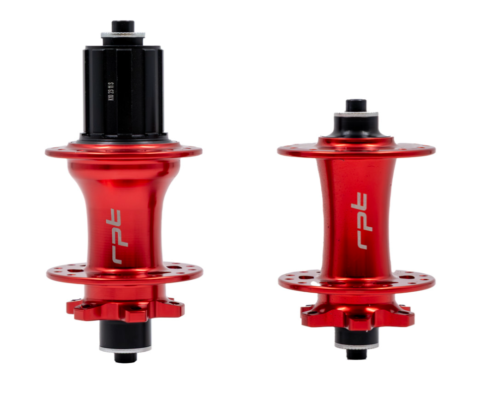 RAPTOR - Göbek Seti 32H Kırmızı (8–12s, QR + Thru Axle, 8–10s Pul Dahil 6 Vida)