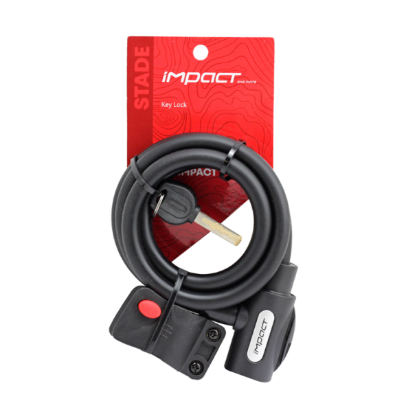 BİSİKLET Kilit - STADE, 12x1500, Anahtarlı, Braketli
