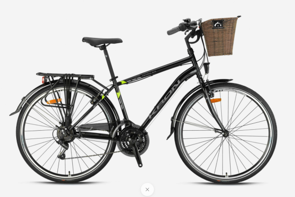 KRON TETRA 3.0 MAN 28 JANT 18cm KADRO SİYAH/NEON SARI BİSİKLET