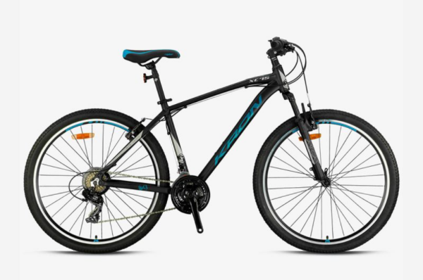 KRON XC75 V-FREN 27,5 JANT 18cm KADRO SİYAH-TURKUAZ-BEJ BİSİKLET