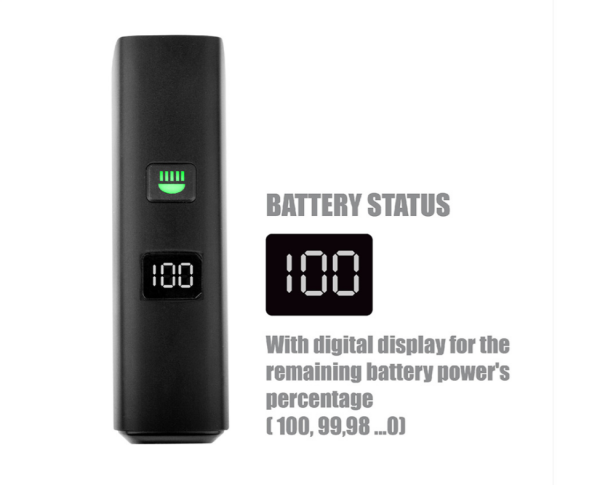 BRIVIGA - LW-F1000 1000 Lümen Şarjlı Ön Far (Anti-Parlama Lens, Powerbank, Dijital Gösterge, 6 Mod,