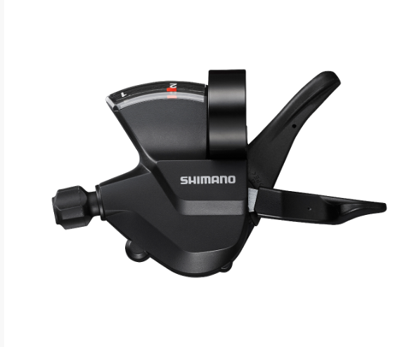 SHIMANO Vites kolu SL-M315-2L 2-vites RAPIDFIRE PLUS Kelepçeli bant Görsel vites kadranı ile