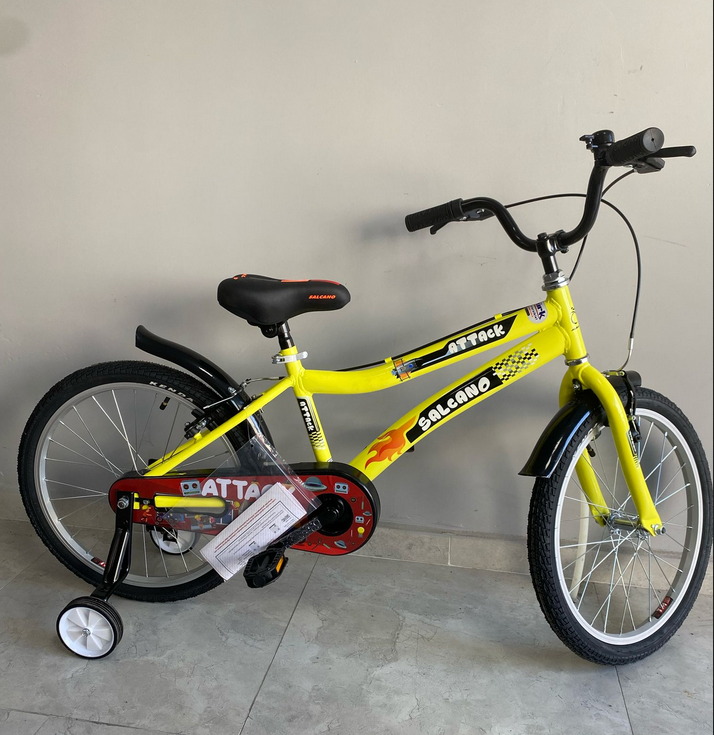 SALCANO ATTACK 20 JANT SARI-SİYAH BİSİKLET