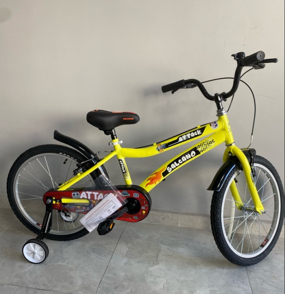 SALCANO ATTACK 20 JANT SARI-SİYAH BİSİKLET