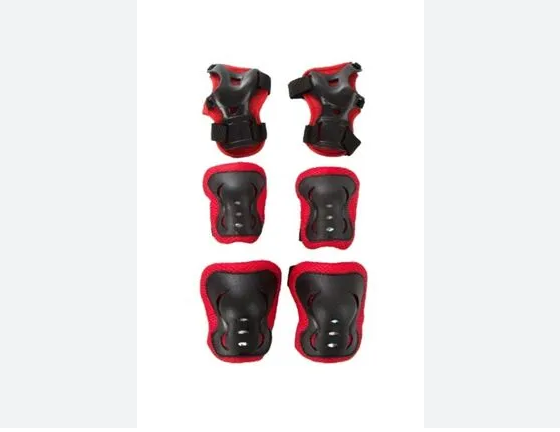 XBYC 961 DİZLİK SETİ ÇOCUK 3-8 YAŞ KIRMIZI