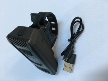 BİSİKLET ÖN FAR USB XBYC 6124 SİYAH