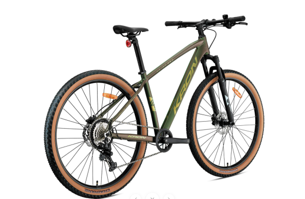 KRON XC100 PRO HD 29 JANT 8 VİTES 17cm KADRO MAT HAKİ-SARI BİSİKLET