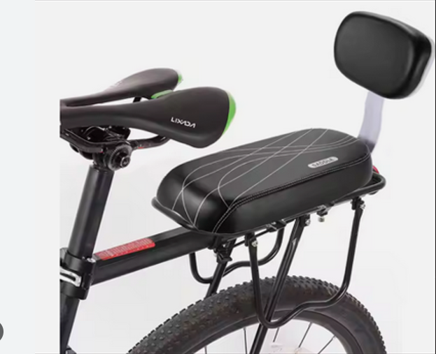 BİSİKLET, E-BIKE ARKA SIRT DESTEKLİ SELE 32*14 cm