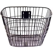 Bisiklet Ön Sepet Metal Kalın Telli