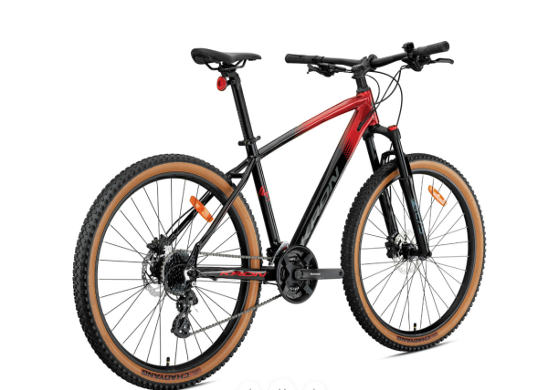 KRON XC 150 HD 27,5 JANT 17cm KADRO SİYAH-KIRMIZI-FÜME BİSİKLET