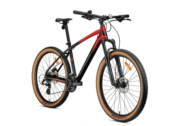 KRON XC 150 HD 27,5 JANT 17cm KADRO SİYAH-KIRMIZI-FÜME BİSİKLET