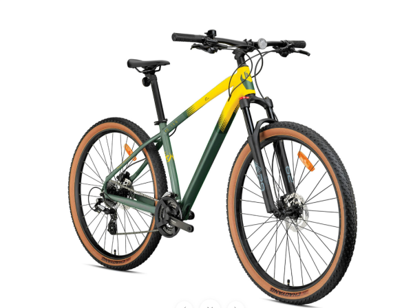 KRON XC 150 HD 27,5 JANT 17cm KADRO MAT YEŞİL-SARI-FÜME BİSİKLET