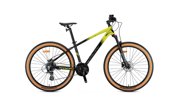 KRON XC 150 29 JANT 15cm KADRO SİYAH-ELEKTRİK SARI-FÜME BİSİKLET