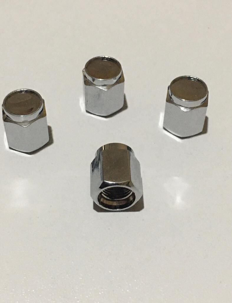 BİSİKLET-MOTOSİKLET SİBOP KAPAĞI PLAS. KROM 4 ADET