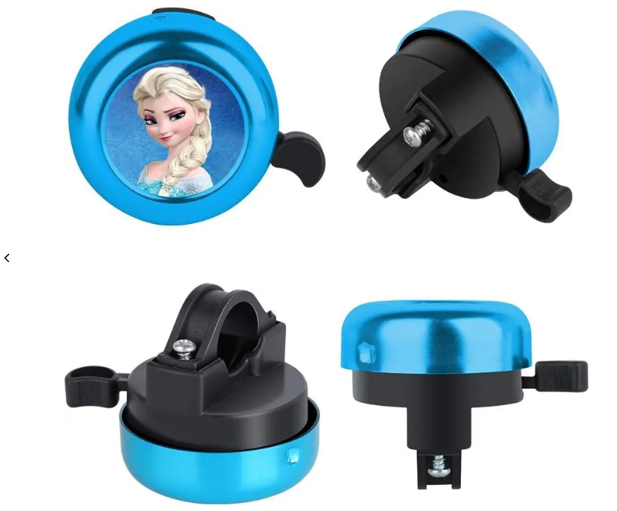 Elsa Temalı Mavi Çocuk Bisiklet Zili