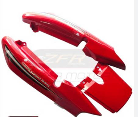 YBR SELE ALTI YAN KAP. TK. YBR125 2004-2008 KIRMIZI