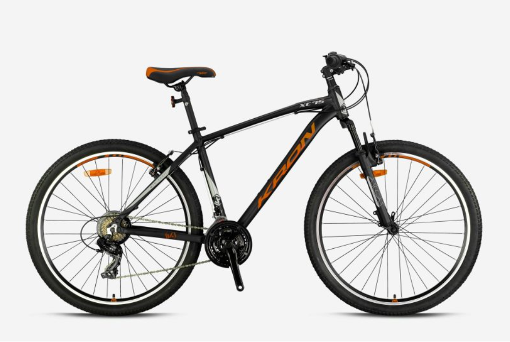 KRON XC75 V-FREN 27,5 JANT 16cm KADRO SİYAH-TURUNCU-BEJ BİSİKLET