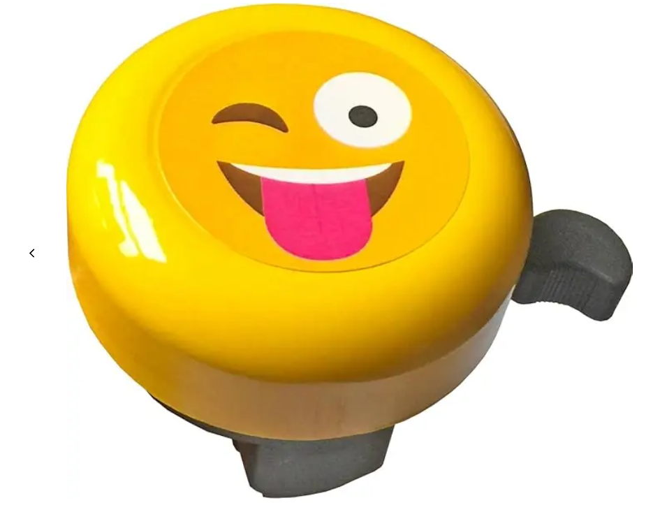 Çocuk Bisikletleri Scooter için (erkek ve kız çocuklar için) Bisiklet Zili Emoji Yüz