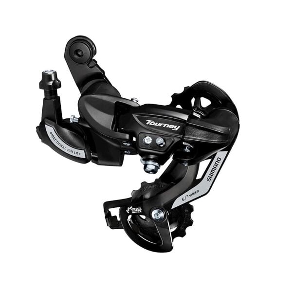 SHIMANO Arka Aktarıcı Tourney 6/7 Vites Uzun Bacak Siyah RD-TY500