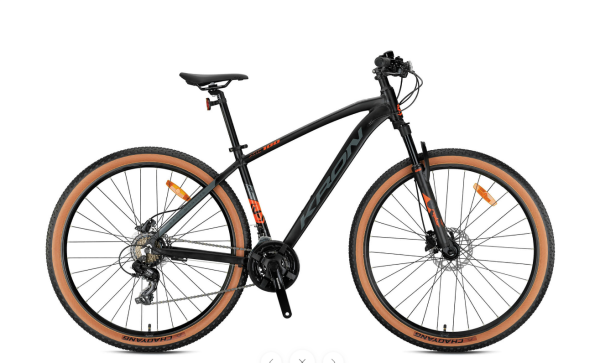 KRON XC100 HD  27,5 JANT 17cm KADRO SİYAH-TURUNCU BİSİKLET