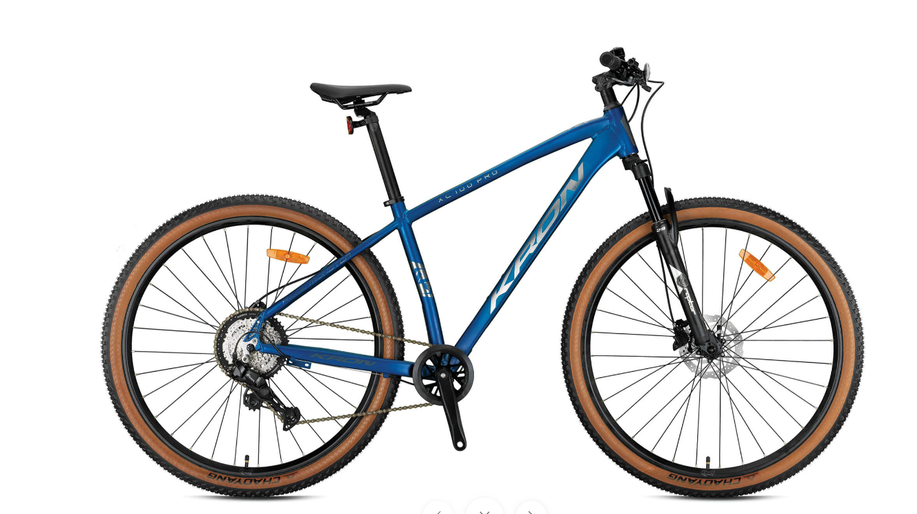 KRON XC100 HD 27,5 JANT 15cm KADRO MAT LACİVERT-GRİ BİSİKLET