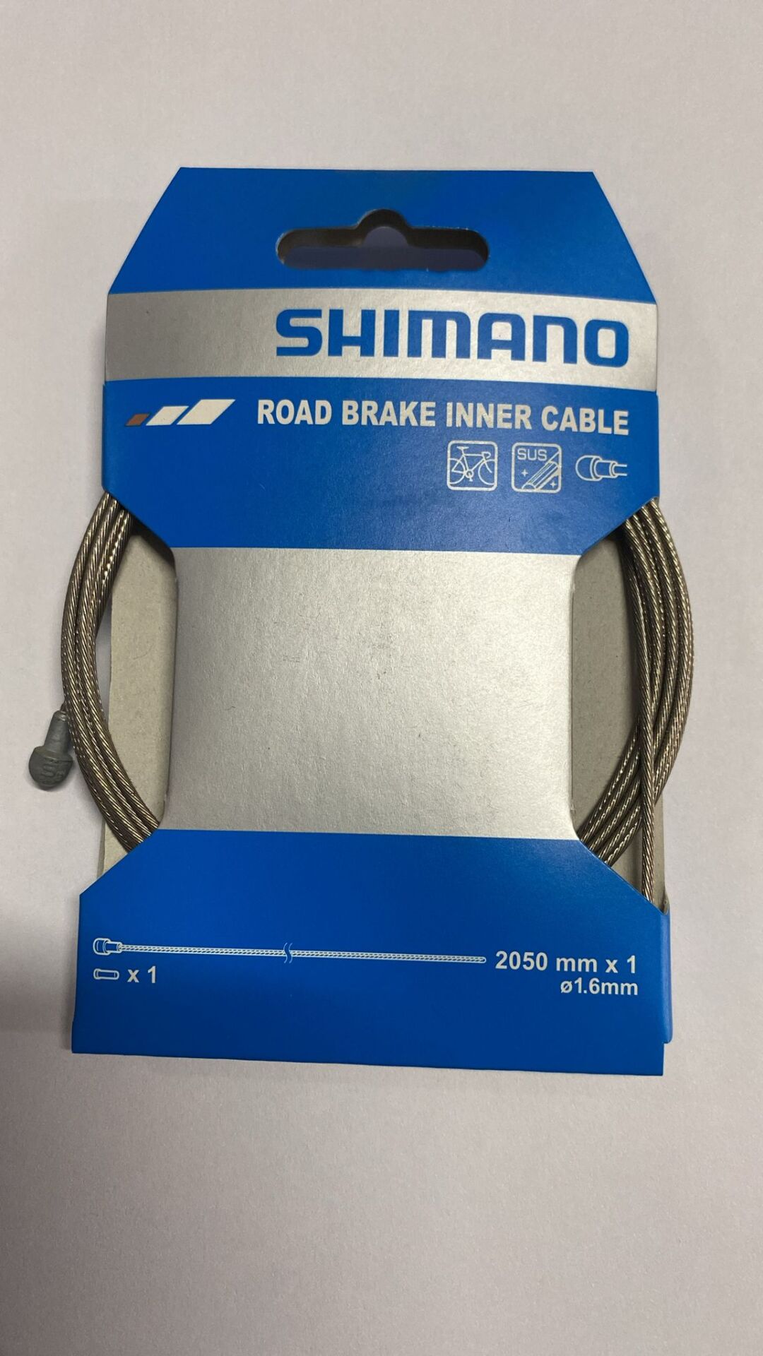 SHIMANO İç kablo kapsüllü teli yol SUS fren iç kablosu (2050 mm)