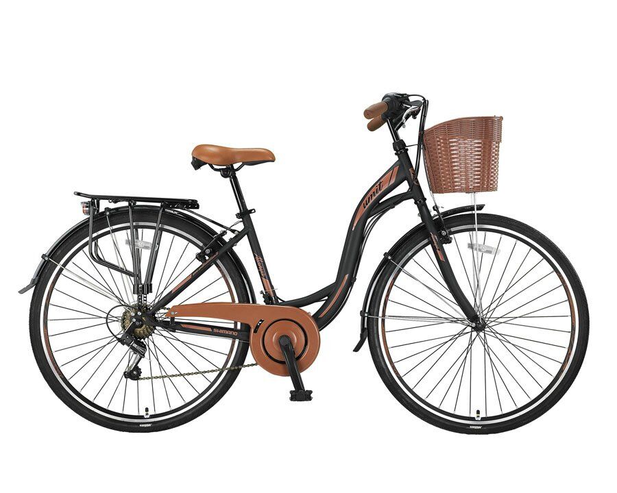 ÜMİT ALANYA 28 JANT BİSİKLET SİYAH-KAHVERENGİ