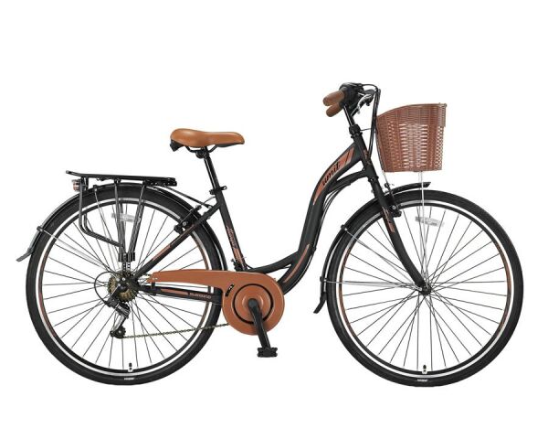 ÜMİT ALANYA 28 JANT BİSİKLET SİYAH-KAHVERENGİ