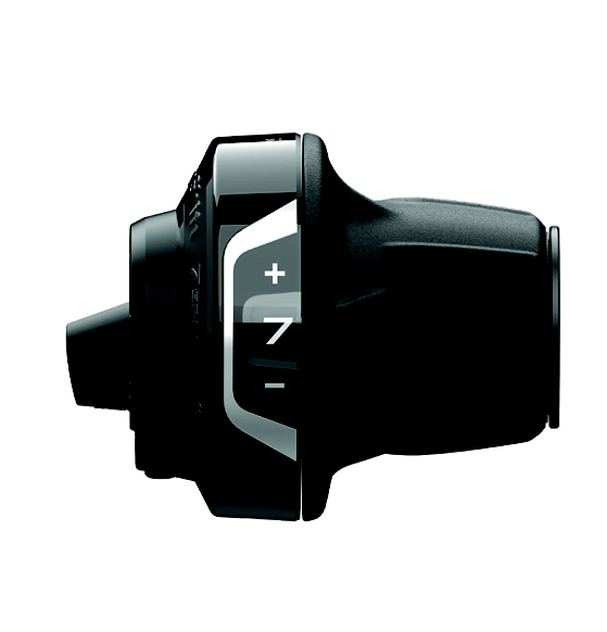 SHIMANO Vites kolu SL-RV400-7R 7-vites REVOSHIFT Kelepçeli bant Görsel vites kadranı ile