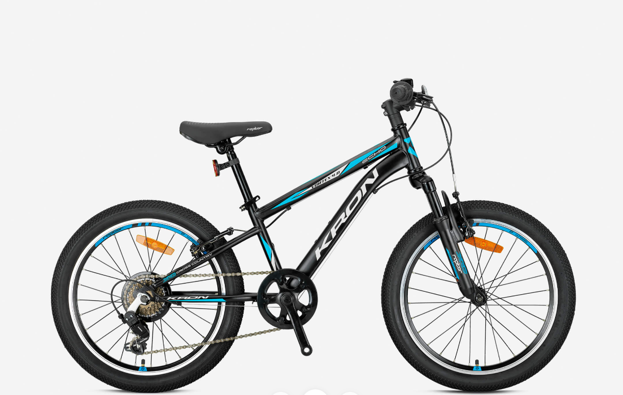KRON VORTEX 4.0 20 JANT V-FREN SİYAH-MAVİ BİSİKLET