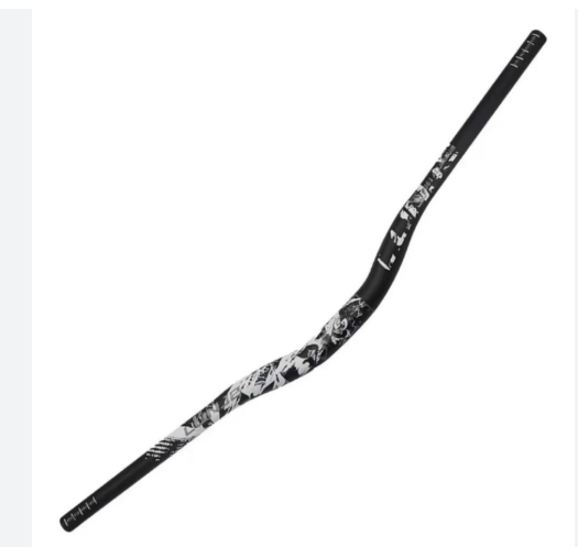 BİSİKLET LUNJE GİDON 780mm 31.8mm BEYAZ-SİYAH